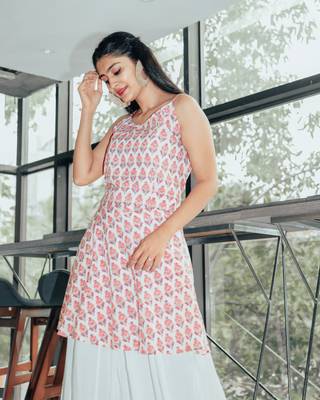 Light Pink Rose Skirt Dress 2