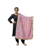 Pink Phulkari Dupatta