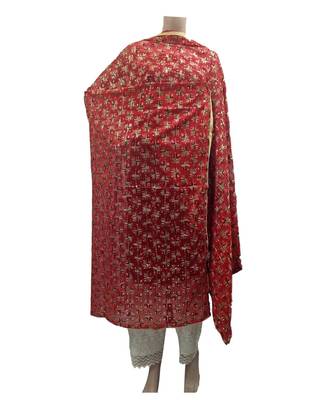 Red Kanchan Dupatta 1