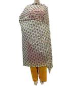 Off White Phulkari Kanchan Dupatta