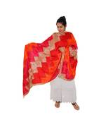 multicolor Phulkari Bagh Dupatta