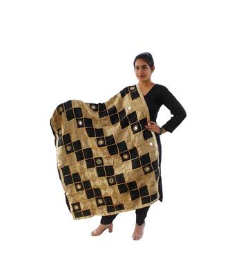 Black  Phulkari Bagh with Gotta & Mirror Work 1
