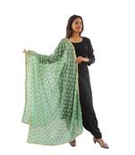 pista Phulkari Kanchan Dupatta