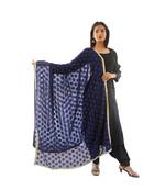 blue Phulkari Kanchan Dupatta