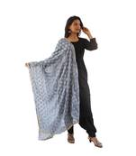 grey Phulkari Kanchan Dupatta