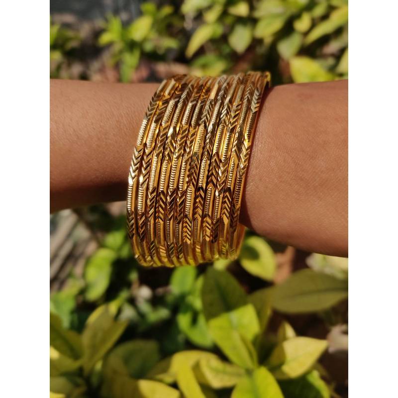 Gold Plated Bangles