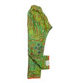 green Phulkari Plazo