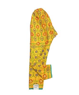 yellow Phulkari Plazo 1