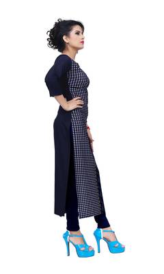 Casual Wear Multi Coloured Kurti 3