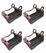 atorakushon  Assorted Shoe Cover Travelling Shoe Storage Bag Storage Footwear Organizer Pouch Shoe Pouches Pack of 4