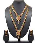 Maroon Necklace Sets