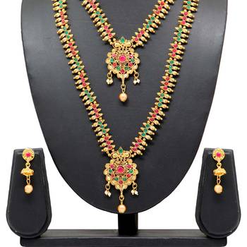 Maroon Necklace Sets 2
