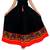 black Cotton Designer lace Work Long Skirt for Women