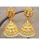 Pearl Jhumka Earrings