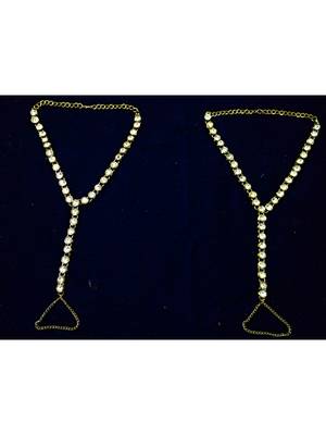 Gold anklets 1