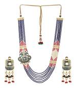 Designer Blue Onyx Multilayered Necklace Sets