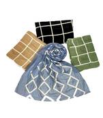 Multicolor  Premium Cotton Grid Hijab