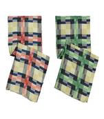 Multicolor  Premium Cotton Burberry Collection Stole