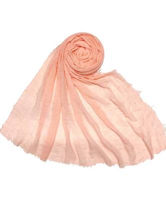 Multicolor  Premium Cotton Plain Sophisticated Look Hijab 2
