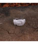 Silver Stylish Designer Fashionable Cute Cubic Zirconia Ring