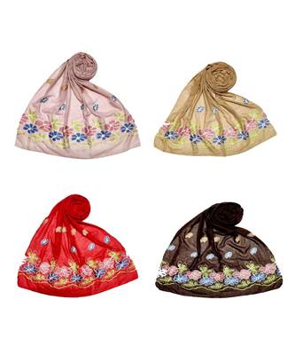 Multicolor  Premium Cotton Designer Ari Hijab 1