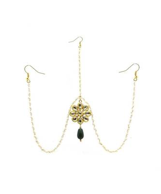 Gold Plated Maang Tikka Matha Patti For Women/Girls 1