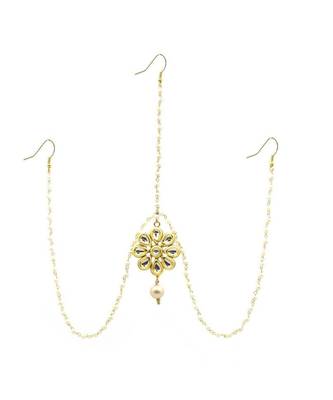 Gold Plated Maang Tikka Matha Patti For Women/Girls 1