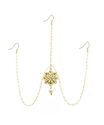 Gold Plated Maang Tikka Matha Patti For Women/Girls 2