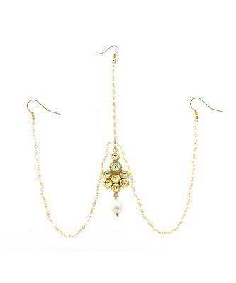 Gold Plated Maang Tikka Matha Patti For Women/Girls 3
