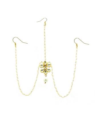 Gold Plated Maang Tikka Matha Patti For Women/Girls 3
