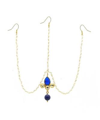 Gold Plated Maang Tikka Matha Patti For Women/Girls 2