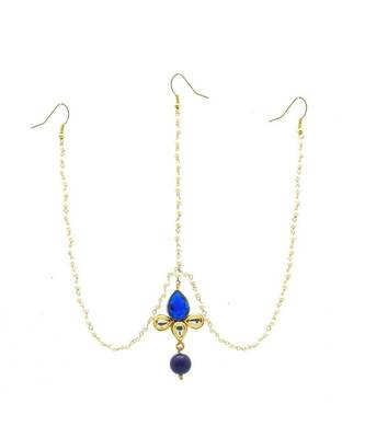 Gold Plated Maang Tikka Matha Patti For Women/Girls 3