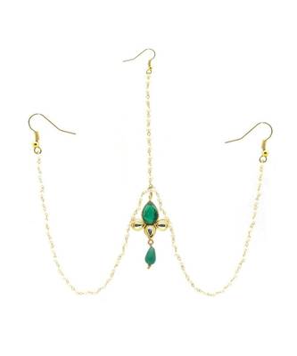 Gold Plated Maang Tikka Matha Patti For Women/Girls 1