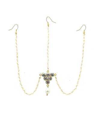 Gold Plated Maang Tikka Matha Patti For Women/Girls 1