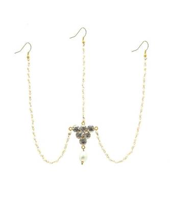 Gold Plated Maang Tikka Matha Patti For Women/Girls 2