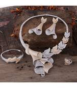 Cubic Zirconia Classy Bridal Necklace