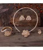 Cubic Zirconia Classy Bridal Necklace