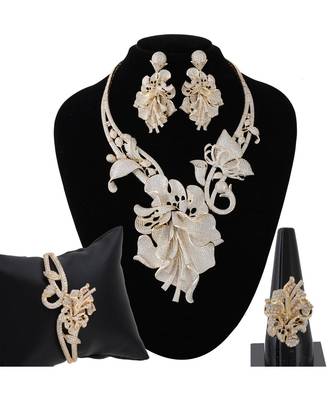 Cubic Zirconia Classy Bridal Necklace 2