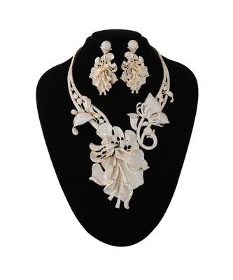 Cubic Zirconia Classy Bridal Necklace 5