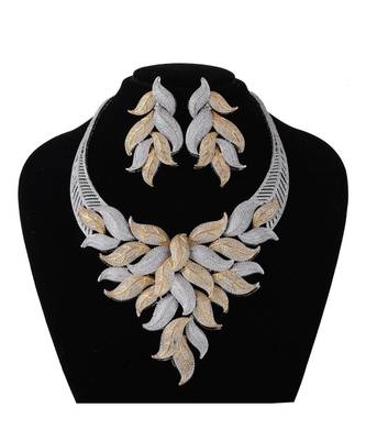 Cubic Zirconia Classy Bridal Necklace 5