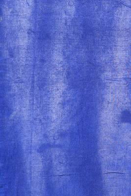 Blue woven silk blend saree with blouse 4