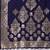 Women's Navy Blue Woven Banarasi Silk dupattas