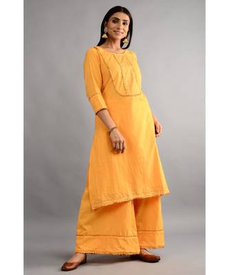 Angoothi Kurta Palazzo Set 2