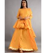 Chunri Kurta And Skirt With Dupatta