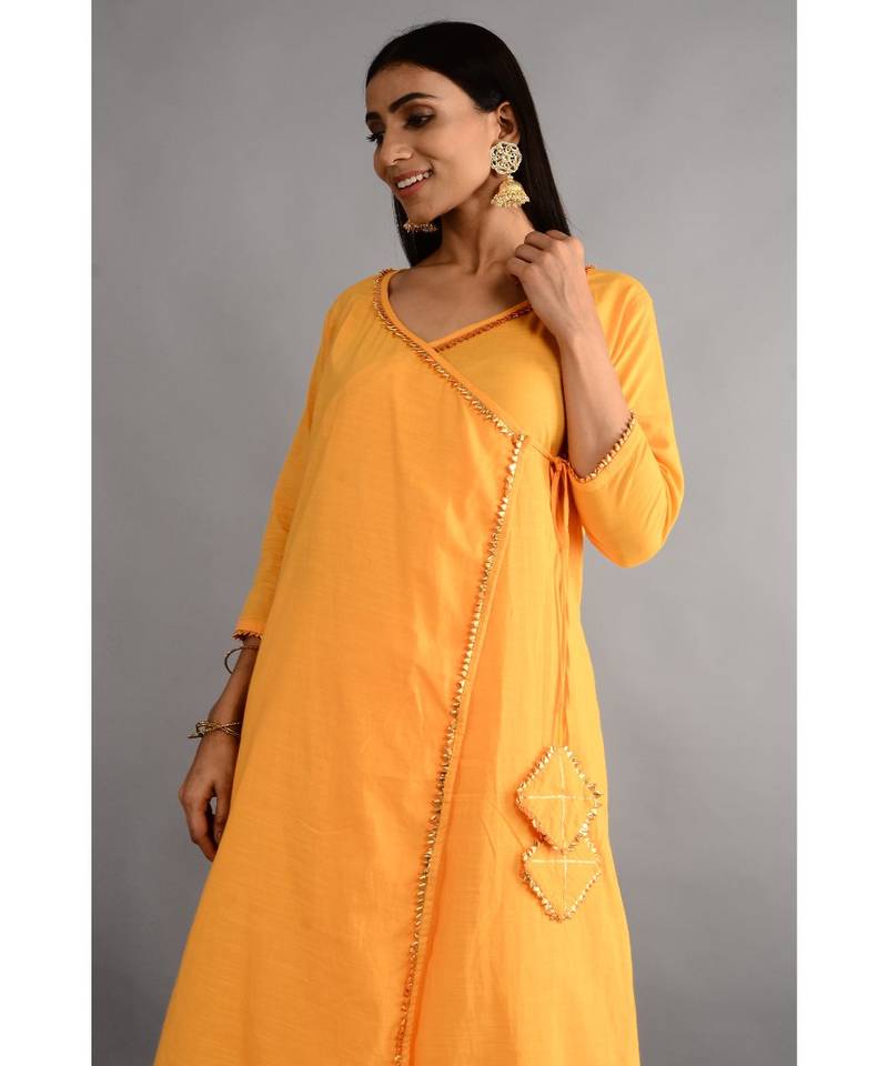 Kamarbandh Kedia Kurta And Palazzo