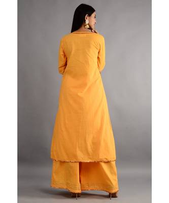 Kamarbandh Kedia Kurta And Palazzo 3