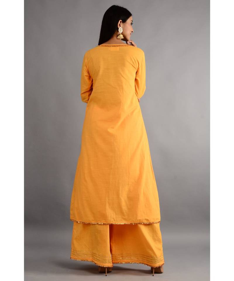 Kamarbandh Kedia Kurta And Palazzo