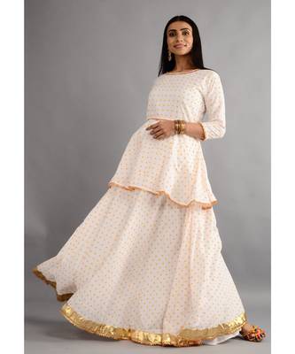 Mala Kurta,Skirt With Dupatta 3
