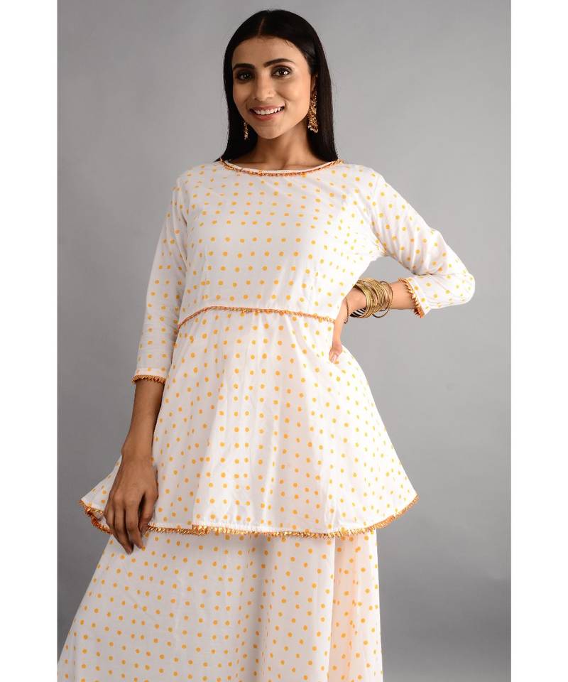 Mala Kurta,Skirt With Dupatta