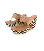 Nude Monochrome Wedges